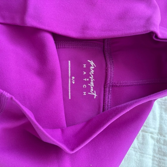 NWT Free People x Hatch never better leggings berry - Picture 8 of 8